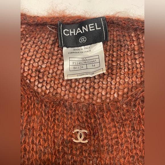 CHANEL Vintage F/W 1998 Mohair Knitted Jumper Size:34 - Picture 8 of 12
